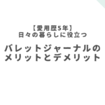 【愛用歴5年】日々の暮らしに役立つバレットジャーナルのメリットとデメリット